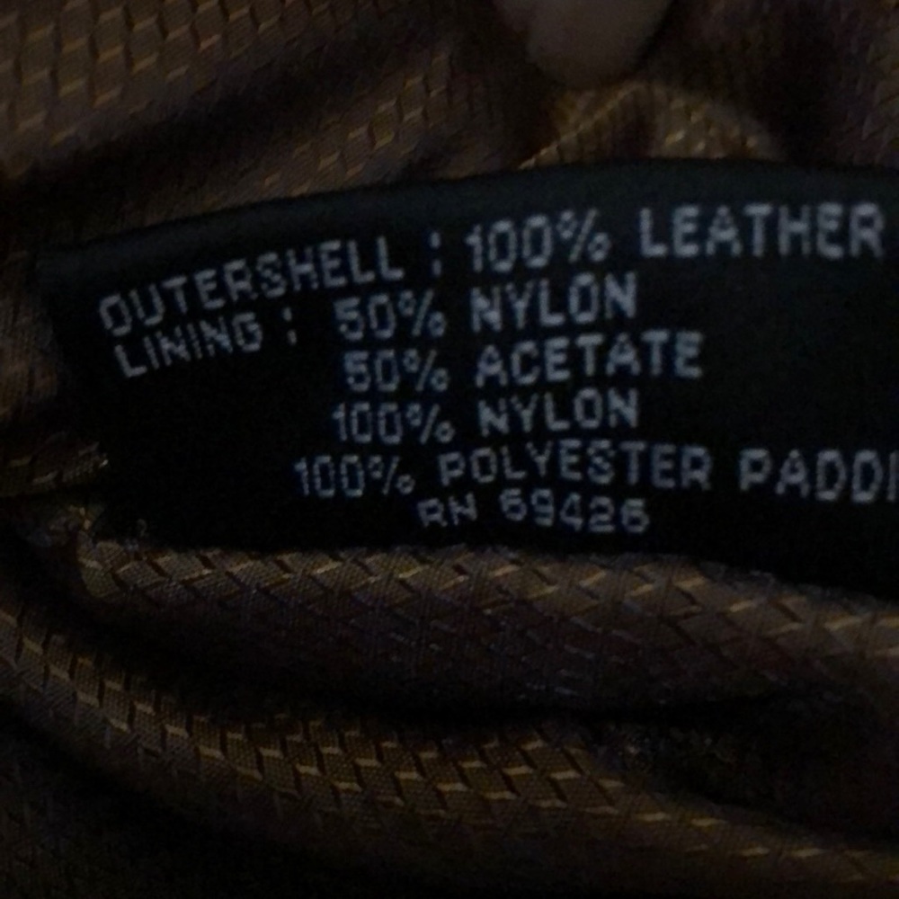 💯 Leather Men’s Jacket - Picture 6 of 8
